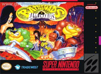 Cover Battletoads in Battlemaniacs for Super Nintendo